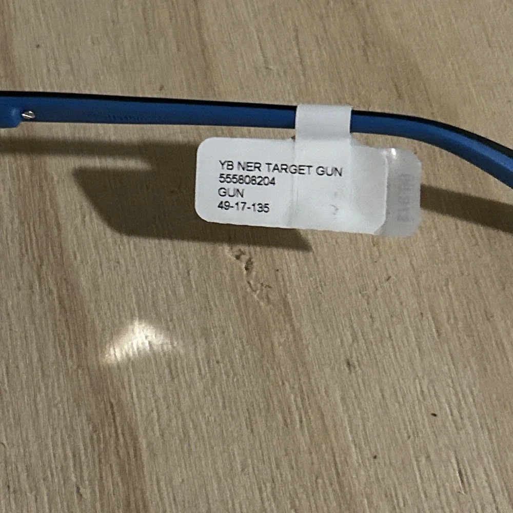 Nerf Twisting Temples Target  Grey/Blue Kids Eyeglass Frames 49-17-135 NWT
